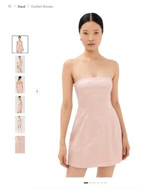 NWT STAUD Silvia mini dress